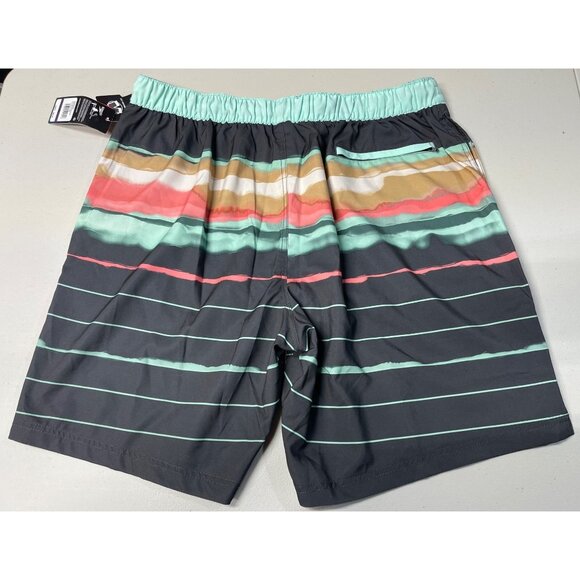 Speedo Eco Hydro Square Leg Swim Shorts XXL Volcanic Ash 4-Way Stretch UPF 50+ - Picture 2 of 11